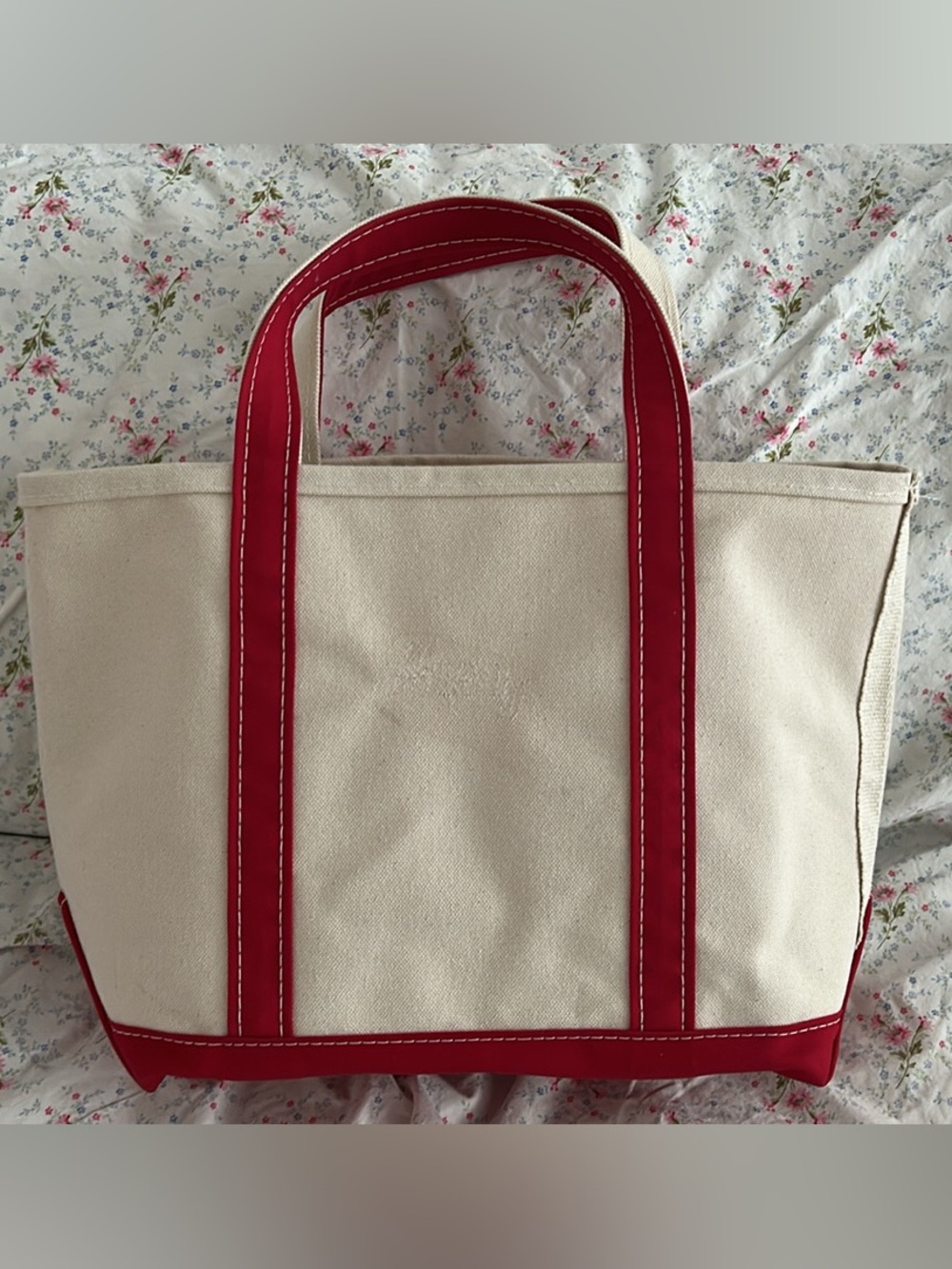 Medium L.L Bean Boat & Tote Open Top Bag